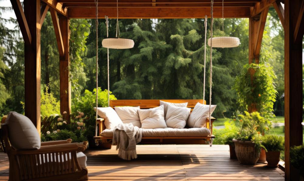 Mobilier de jardin en bois